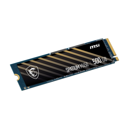 16850-MSI SPATIUM M450 PCIe 4.0 NVMe M.2 500GB PCI Express 4.0 3D NAND