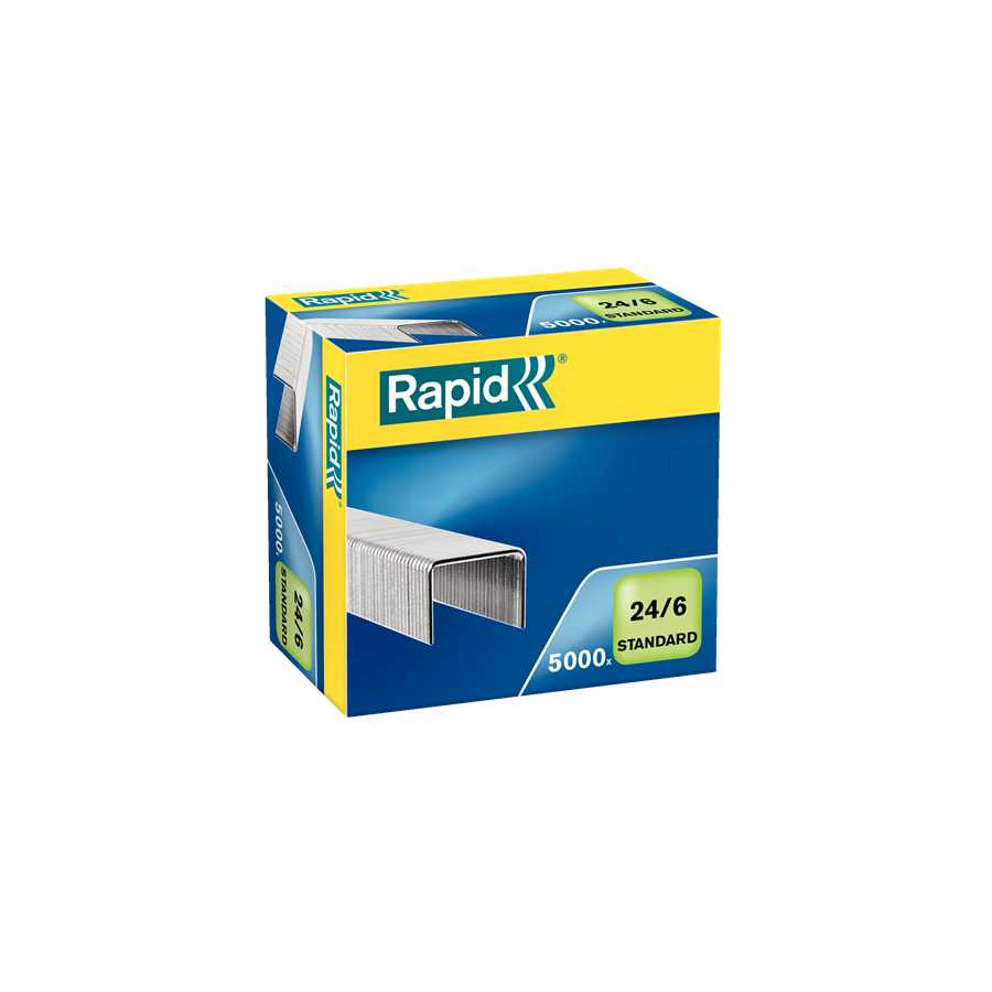 1690-Rapid 24859800 grapa Paquete de grapas 5000 grapas