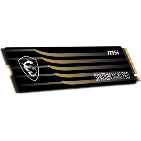16933-MSI SPATIUM M480 PRO PCIe 4.0 NVMe M.2 1TB PCI Express 4.0 3D NAND