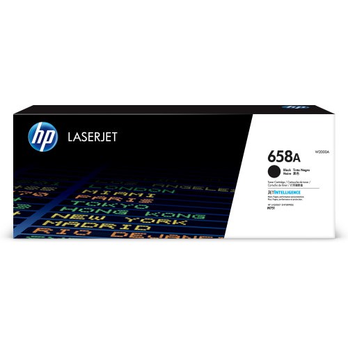 16935-HP Cartucho de toner Original LaserJet 658A negro