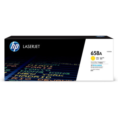16939-HP Cartucho de toner Original LaserJet 658A amarillo