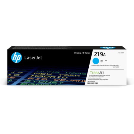 16944-HP Cartucho de Toner Original LaserJet 219A cian