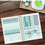 16957-AGENDA 16 MESES SEPTIEMBRE 2024-DICIEMBRE 2025 E10-155X212 SEMANA VISTA HORIZONTAL HAIKU AZUL FINOCAM 627400425