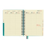 16961-AGENDA 16 MESES SEPTIEMBRE 2024-DICIEMBRE 2025 4o 155X217 SEMANA VISTA VERTICAL TEMPUS AZUL FINOCAM 626600425