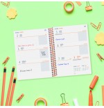 16967-AGENDA ESCOLAR 2024-2025 8o 120X164 SEMANA VISTA HORIZONTAL DIVA FRUITS FINOCAM 536100325