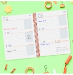 16971-AGENDA ESCOLAR 2024-2025 4o 155X212 SEMANA VISTA HORIZONTAL DIVA FRUITS FINOCAM 536140325