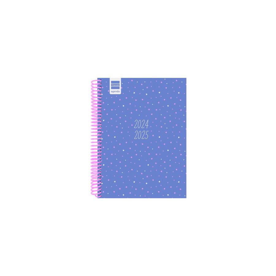 16972-AGENDA ESCOLAR 2024-2025 4o 155X212 1 DIA PAGINA DIVA STARS FINOCAM 536160225