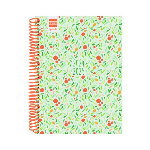 16974-AGENDA ESCOLAR 2024-2025 4o 155X212 1 DIA PAGINA DIVA FRUITS FINOCAM 536160325