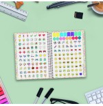 17008-AGENDA ESCOLAR 2024-2025 8o 120X164 SEMANA VISTA HORIZONTAL SECUNDARIA NEGRO FINOCAM 634224025