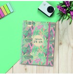 17012-AGENDA ESCOLAR 2024-2025 8o 120X164 SEMANA VISTA HORIZONTAL SECUNDARIA EXOTIC FINOCAM 634224725