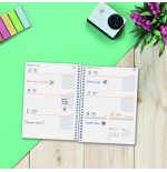 17013-AGENDA ESCOLAR 2024-2025 8o 120X164 SEMANA VISTA HORIZONTAL SECUNDARIA EXOTIC FINOCAM 634224725