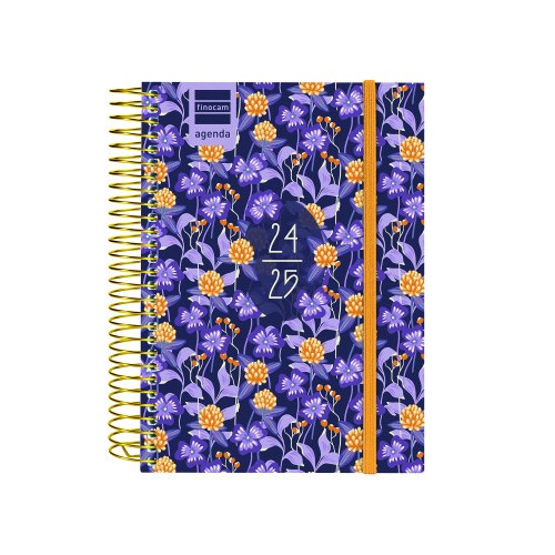 17016-AGENDA ESCOLAR 2024-2025 8o 120X164 1 DIA PAGINA SECUNDARIA LILAC FINOCAM 634264625