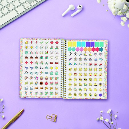 17017-AGENDA ESCOLAR 2024-2025 8o 120X164 1 DIA PAGINA SECUNDARIA LILAC FINOCAM 634264625