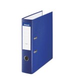 1702-ARCHIVADOR DE PALANCA PLASTICO FORRADO FORMATO FOLIO (350X287MM.) LOMO 75 MM. AZUL ESSELTE 42303