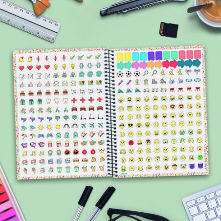 17023-AGENDA ESCOLAR 2024-2025 4o 155X212 SEMANA VISTA HORIZONTAL SECUNDARIA NEGRO FINOCAM 634204025