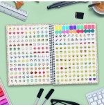 17023-AGENDA ESCOLAR 2024-2025 4o 155X212 SEMANA VISTA HORIZONTAL SECUNDARIA NEGRO FINOCAM 634204025