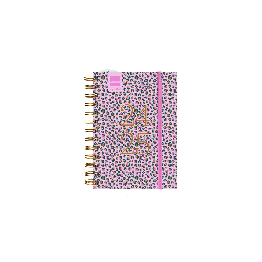 17026-AGENDA ESCOLAR 2024-2025 8o 120X169 1 DIA PAGINA MINI-INSTITUT PANTERA FINOCAM 530204025