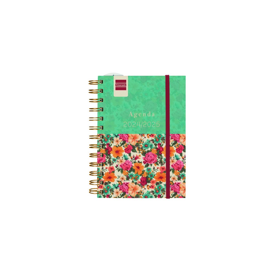 17028-AGENDA ESCOLAR 2024-2025 8o 120X169 1 DIA PAGINA MINI-INSTITUT GARDEN FINOCAM 530204125