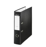 1703-ARCHIVADOR DE PALANCA PLASTICO FORRADO FORMATO FOLIO (350X287MM.) LOMO 75 MM. NEGRO ESSELTE 42304