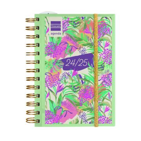 17030-AGENDA ESCOLAR 2024-2025 8o 120X169 1 DIA PAGINA MINI-INSTITUT PERSONALIZABLE FINOCAM 530204225