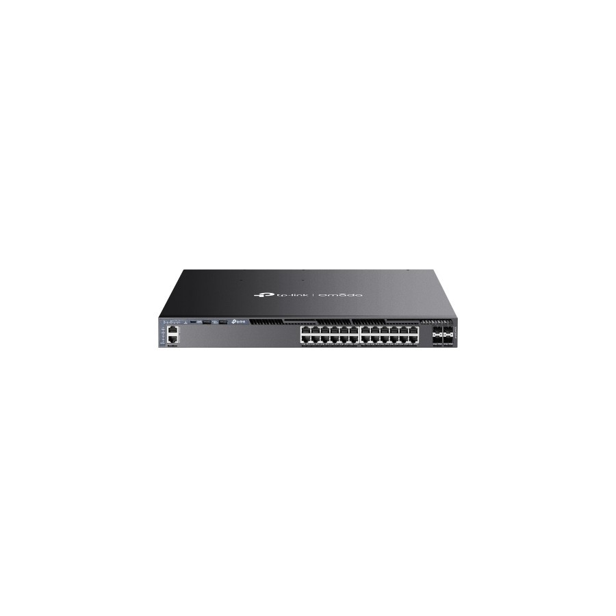 17071-TP-Link Omada SG6428XHP switch Gestionado L3 Gigabit Ethernet (10/100/1000) Energia sobre Ethernet (PoE) 1U Negro