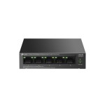17086-TP-Link LiteWave LS105P No administrado Fast Ethernet (10/100) Energia sobre Ethernet (PoE) Negro