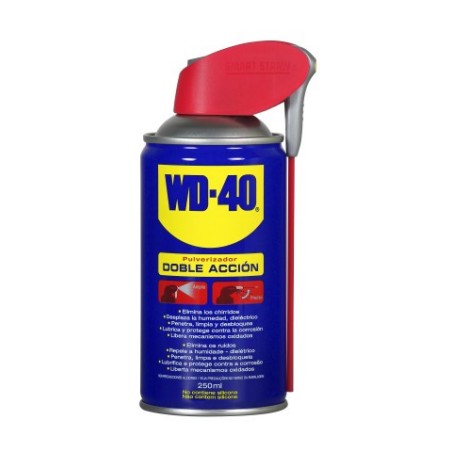 17152-BOTE 250ML ACEITE LUBRICANTE CON PULVERIZADOR Y CANULA INTEGRADA WD40 534489
