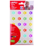 17181-BOLSA DE GOMETS - PEGATINAS HUELLAS DE GATITOS APLI 19721