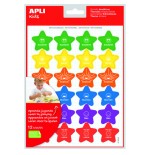 17182-BOLSA GOMETS - PEGATINAS TEMATICAS REMOVIBLES CON FRASES MOTIVACIONALES - 288 GOMETS, 12 HOJAS APLI 19224