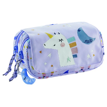 17195-PORTATODOS DOBLE TAPA RECICLADO UNICORN MIQUELRIUS MR19267