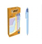 17212-BOLIGRAFO 4 COLORES CUERPO PASTEL BIC 517320