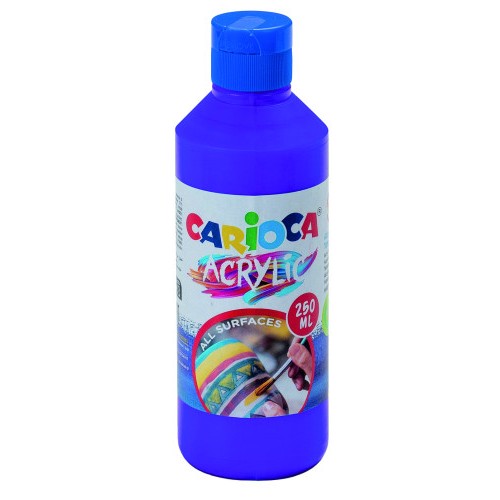 17225-BOTELLA PINTURA ACRILICA 250 ML. MORADO CARIOCA 40431/18