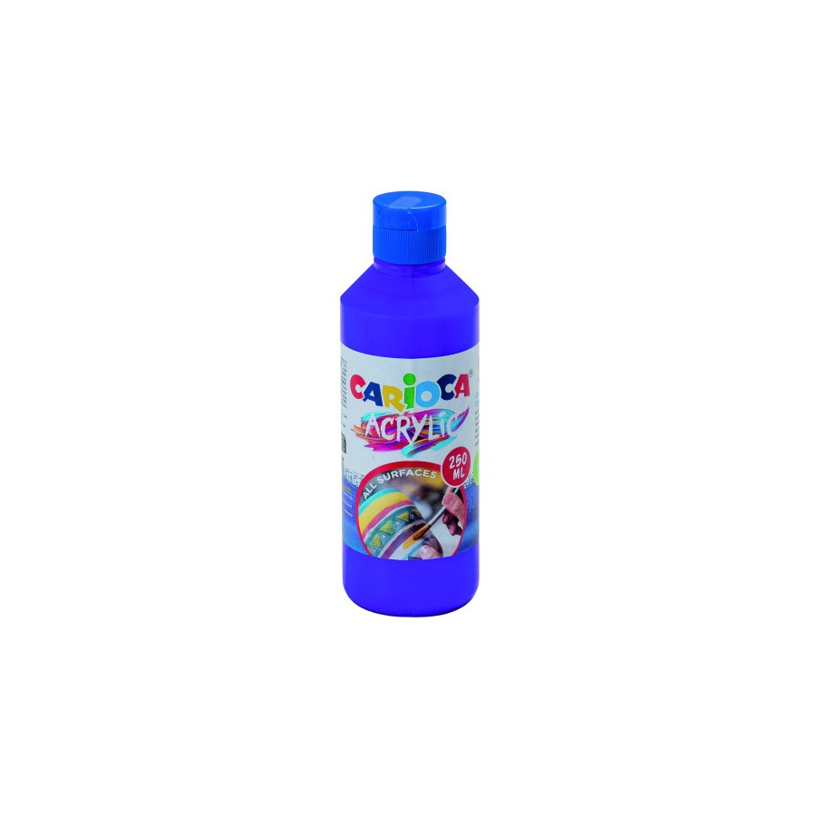 17225-BOTELLA PINTURA ACRILICA 250 ML. MORADO CARIOCA 40431/18