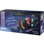 17239-Faber-Castell 254603 marcador 16 pieza(s) Punta de cincel Metalico, Multicolor, Pastel