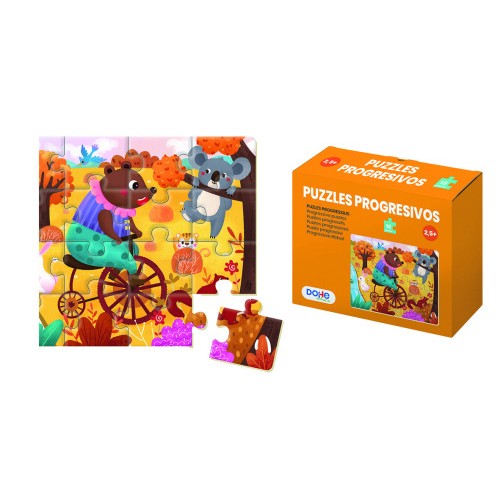 17263-PUZZLE DE 16 PIEZAS - A PARTIR DE 2,5 ANOS DOHE 65004