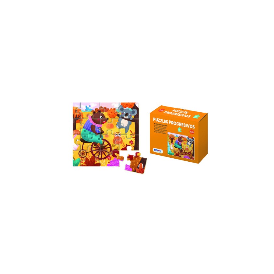 17263-PUZZLE DE 16 PIEZAS - A PARTIR DE 2,5 ANOS DOHE 65004
