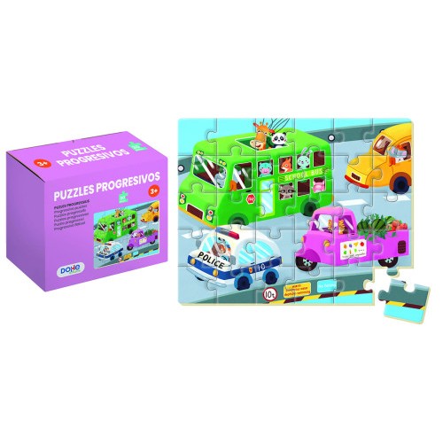 17266-PUZZLE DE 30 PIEZAS - A PARTIR DE 3 ANOS DOHE 65007
