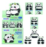 17292-EXPOSITOR CON 24 GOMAS DE BORRAR PANDA DOHE 79635