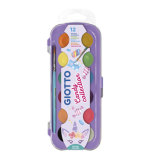 17306-ESTUCHE 12 ACUARELAS CANDY COLLECTION 30 MM + PINCEL GIOTTO F351600