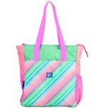 17317-TOTE BAG CONVERTIBLE COLOR BLOCK OXFORD 400182983