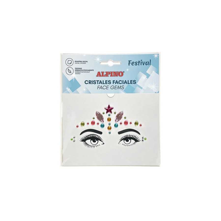 17334-ALPINO GEMAS FACIALES ADHESIVAS FESTIVAL ALPINO DL000631