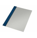 1734-CAJA 50 DOSIERS FASTENER PVC FORMATO FOLIO COLOR AZUL MARINO ESSELTE 13216