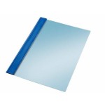 1735-CAJA 50 DOSIERS FASTENER PVC FORMATO FOLIO COLOR AZUL ESSELTE 13206