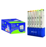 17363-ESTUCHE 12 ROTULADORES DOBLE PUNTA 12 UND BISMARK 331978