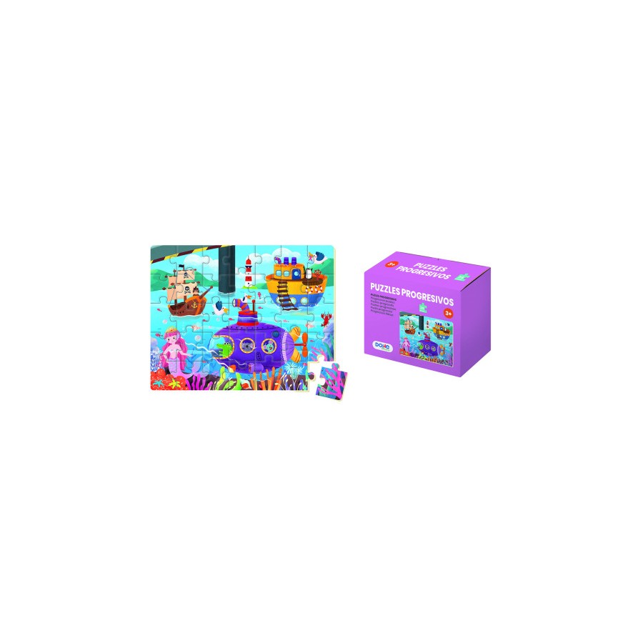 17383-PUZZLE DE 35 PIEZAS - A PARTIR DE 3 ANOS DOHE 65008