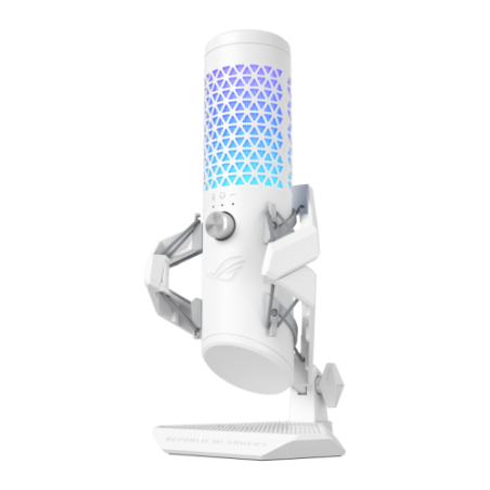 17392-ASUS ROG Carnyx Blanco Microfono de superficie para mesa