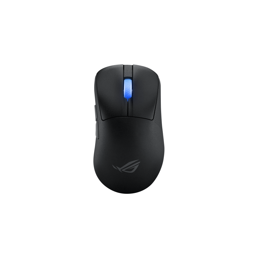 17397-ASUS ROG Keris II Ace Wireless AimPoint Black raton mano derecha RF Wireless + Bluetooth + USB Type-A Optico 42000