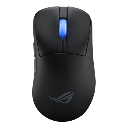17397-ASUS ROG Keris II Ace Wireless AimPoint Black raton mano derecha RF Wireless + Bluetooth + USB Type-A Optico 42000