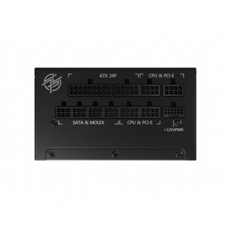 17423-MSI MPG A850G PCIE5 unidad de fuente de alimentacion 850 W 24-pin ATX ATX Negro
