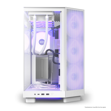 17447-NZXT H6 Air Flow Midi Tower Blanco